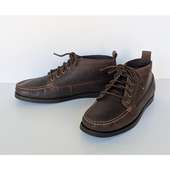 Eastland Womens Seneca Moc Chukka Boot Brown Leather Shoes Size 7.5 M - Picture 2 of 4